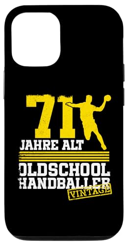71. Geburtstag 71 Jahre Alt Handball Spieler Geburtstag Hülle für iPhone 12/12 Pro von Lustige Handball Spieler Geburtstagsdesigns