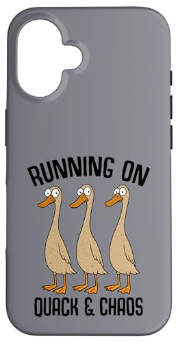 Entenmama Entenpapa Entenzucht Enten züchten Laufenten Hülle für iPhone 16 von Lustige Laufenten Designs & Laufenten Sprüche