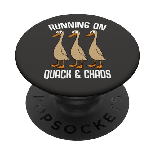 Entenmama Entenpapa Entenzucht Enten züchten Laufenten PopSockets Klebender PopGrip von Lustige Laufenten Designs & Laufenten Sprüche