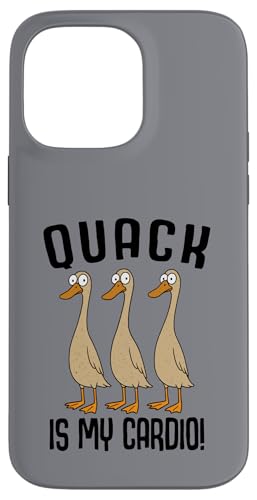 Laufenten Ente Laufente Quack Is My Cardio Hülle für iPhone 14 Pro Max Laufenten Ente Laufente Quack Is My Cardio Hülle für iPhone 14 Pro Max von Lustige Laufenten Designs & Laufenten Sprüche