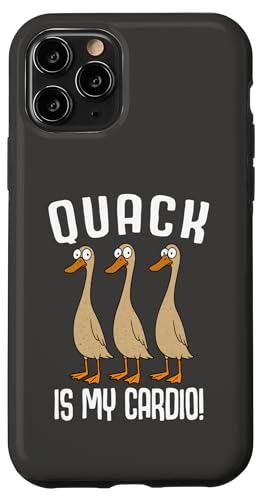 Lustige Laufenten Ente Laufente Quack Is My Cardio Hülle für iPhone 11 Pro von Lustige Laufenten Designs & Laufenten Sprüche