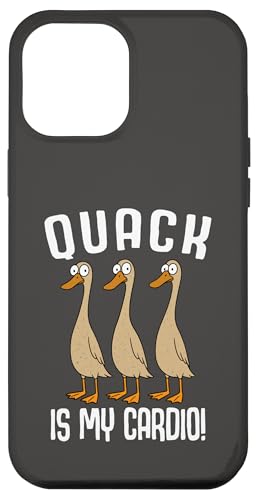 Lustige Laufenten Ente Laufente Quack Is My Cardio Hülle für iPhone 12 Pro Max von Lustige Laufenten Designs & Laufenten Sprüche