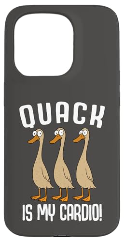 Lustige Laufenten Ente Laufente Quack Is My Cardio Hülle für iPhone 15 Pro Lustige Laufenten Ente Laufente Quack Is My Cardio Hülle für iPhone 15 Pro von Lustige Laufenten Designs & Laufenten Sprüche
