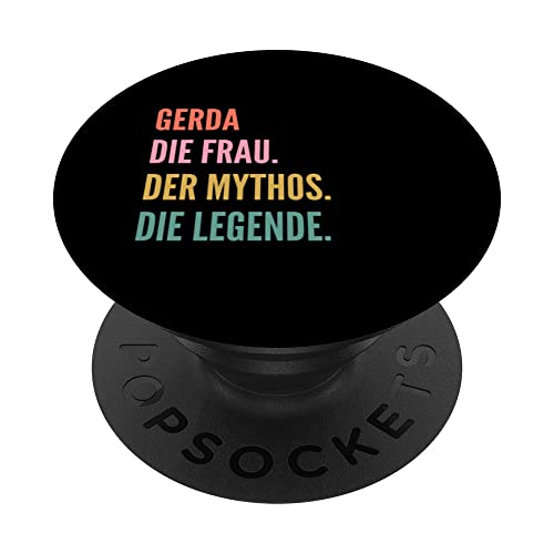 Funny German First Name Design - Gerda PopSockets mit austauschbarem PopGrip Funny German First Name Design - Gerda PopSockets mit austauschbarem PopGrip von Lustige Namensentwürfe für Frauen