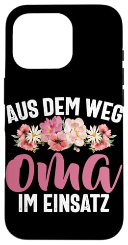 Aus Dem Weg Oma Im Einsatz Muttertag Spürche Großmama Hülle für iPhone 16 Pro Aus Dem Weg Oma Im Einsatz Muttertag Spürche Großmama Hülle für iPhone 16 Pro von Lustige Oma Sprüche Muttertagsgeschenk Omi Grandma