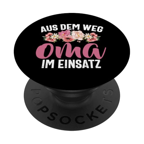 Aus Dem Weg Oma Im Einsatz Muttertag Spürche Großmama PopSockets Klebender PopGrip Aus Dem Weg Oma Im Einsatz Muttertag Spürche Großmama PopSockets Klebender PopGrip von Lustige Oma Sprüche Muttertagsgeschenk Omi Grandma