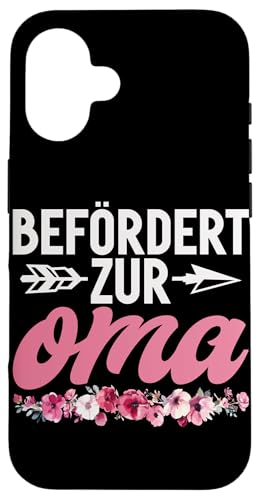Befördert Zur Oma Muttertag Großmutter Sprüche Großeltern Hülle für iPhone 16 Befördert Zur Oma Muttertag Großmutter Sprüche Großeltern Hülle für iPhone 16 von Lustige Oma Sprüche Muttertagsgeschenk Omi Grandma