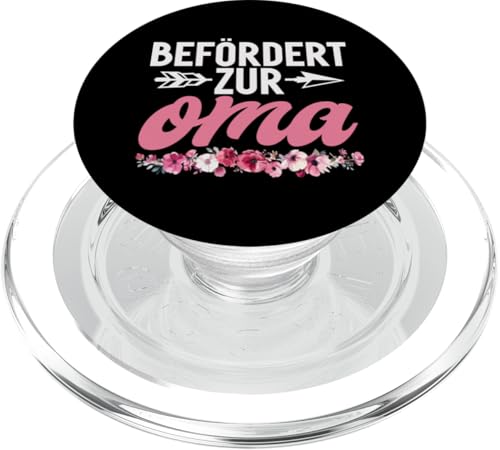 Befördert Zur Oma Muttertag Großmutter Sprüche Großeltern PopSockets PopGrip für MagSafe Befördert Zur Oma Muttertag Großmutter Sprüche Großeltern PopSockets PopGrip für MagSafe von Lustige Oma Sprüche Muttertagsgeschenk Omi Grandma
