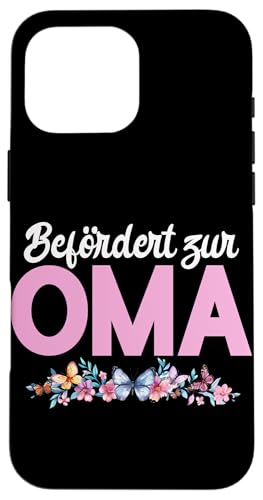 Befördert Zur Oma Sprüche Muttertag Großmama Großeltern Hülle für iPhone 16 Pro Max Befördert Zur Oma Sprüche Muttertag Großmama Großeltern Hülle für iPhone 16 Pro Max von Lustige Oma Sprüche Muttertagsgeschenk Omi Grandma