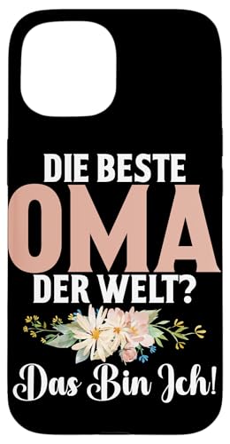 Beste Oma Der Welt Das Bin Ich Muttertag Großmutter Großmama Hülle für iPhone 15 Beste Oma Der Welt Das Bin Ich Muttertag Großmutter Großmama Hülle für iPhone 15 von Lustige Oma Sprüche Muttertagsgeschenk Omi Grandma