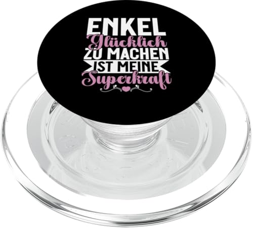 Enkel Glücklich Zu Machen Ist Meine Superkraft Muttertag PopSockets PopGrip für MagSafe Enkel Glücklich Zu Machen Ist Meine Superkraft Muttertag PopSockets PopGrip für MagSafe von Lustige Oma Sprüche Muttertagsgeschenk Omi Grandma