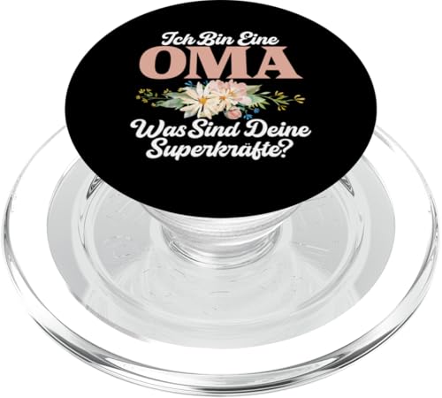 Ich Bin Eine Oma Was Sind Deien Superkräfte Muttertag Spruch PopSockets PopGrip für MagSafe Ich Bin Eine Oma Was Sind Deien Superkräfte Muttertag Spruch PopSockets PopGrip für MagSafe von Lustige Oma Sprüche Muttertagsgeschenk Omi Grandma