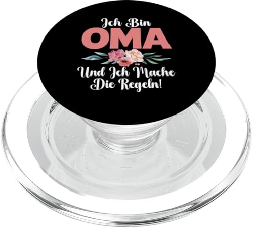 Ich Bin Oma Und Ja Mache Die Regeln Muttertag Motive PopSockets PopGrip für MagSafe Ich Bin Oma Und Ja Mache Die Regeln Muttertag Motive PopSockets PopGrip für MagSafe von Lustige Oma Sprüche Muttertagsgeschenk Omi Grandma