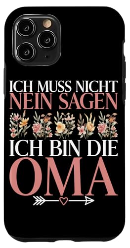 Ich Muss Nicht Nein Sagen Ich BIn Die Oma Muttertag Sprüche Hülle für iPhone 11 Pro Ich Muss Nicht Nein Sagen Ich BIn Die Oma Muttertag Sprüche Hülle für iPhone 11 Pro von Lustige Oma Sprüche Muttertagsgeschenk Omi Grandma