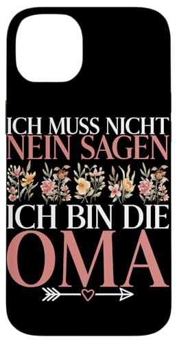Ich Muss Nicht Nein Sagen Ich BIn Die Oma Muttertag Sprüche Hülle für iPhone 14 Plus Ich Muss Nicht Nein Sagen Ich BIn Die Oma Muttertag Sprüche Hülle für iPhone 14 Plus von Lustige Oma Sprüche Muttertagsgeschenk Omi Grandma