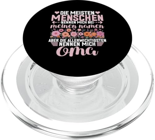 Meisten Menschen Nennen Mich Bei Name Oma Großmutter PopSockets PopGrip für MagSafe Meisten Menschen Nennen Mich Bei Name Oma Großmutter PopSockets PopGrip für MagSafe von Lustige Oma Sprüche Muttertagsgeschenk Omi Grandma