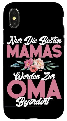 Nur Die Besten Mamas Werden Zur Oma Befördert Muttertag Hülle für iPhone X/XS Nur Die Besten Mamas Werden Zur Oma Befördert Muttertag Hülle für iPhone X/XS von Lustige Oma Sprüche Muttertagsgeschenk Omi Grandma