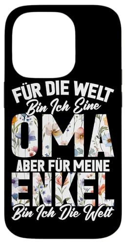 Oma Für Meine Enkel Bin Ich Die Welt Muttertag Sprüche Hülle für iPhone 14 Pro Oma Für Meine Enkel Bin Ich Die Welt Muttertag Sprüche Hülle für iPhone 14 Pro von Lustige Oma Sprüche Muttertagsgeschenk Omi Grandma