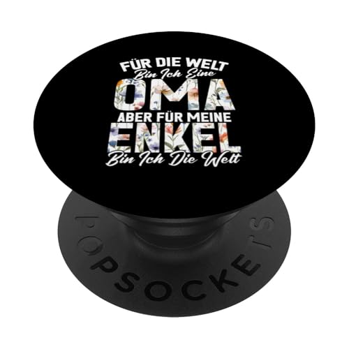 Oma Für Meine Enkel Bin Ich Die Welt Muttertag Sprüche PopSockets Klebender PopGrip Oma Für Meine Enkel Bin Ich Die Welt Muttertag Sprüche PopSockets Klebender PopGrip von Lustige Oma Sprüche Muttertagsgeschenk Omi Grandma
