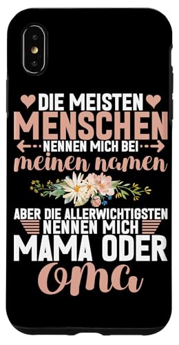 Oma Muttertag Spruch Großmutter Großmama Lustige Motive Hülle für iPhone XS Max von Lustige Oma Sprüche Muttertagsgeschenk Omi Grandma