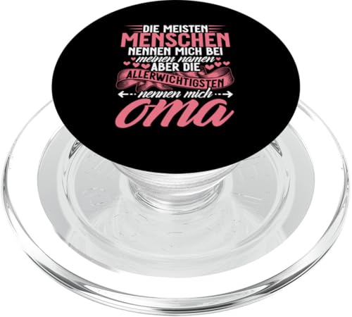 Oma Muttertag Spruch Großmutter Großmama Lustige Motive PopSockets PopGrip für MagSafe Oma Muttertag Spruch Großmutter Großmama Lustige Motive PopSockets PopGrip für MagSafe von Lustige Oma Sprüche Muttertagsgeschenk Omi Grandma