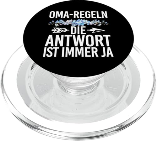 Oma Regeln Die Antwort Ist Immer Ja Muttertag Motive Lustig PopSockets PopGrip für MagSafe Oma Regeln Die Antwort Ist Immer Ja Muttertag Motive Lustig PopSockets PopGrip für MagSafe von Lustige Oma Sprüche Muttertagsgeschenk Omi Grandma