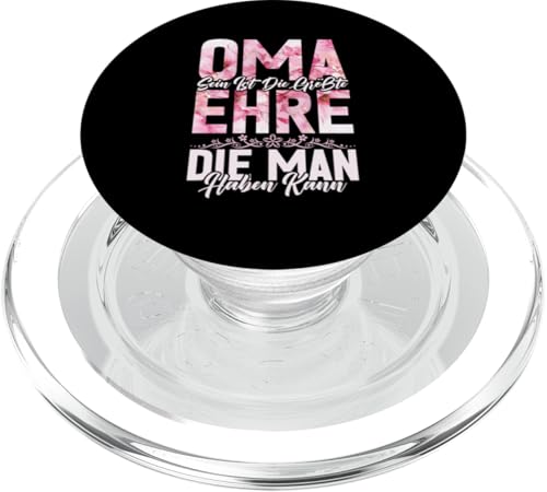 Oma Sein Ist Die Größte Ehre Die Man Haben Kann Muttertag PopSockets PopGrip für MagSafe von Lustige Oma Sprüche Muttertagsgeschenk Omi Grandma