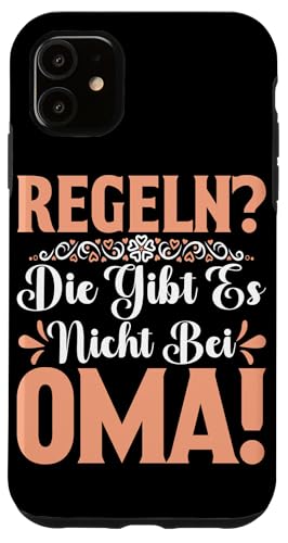Regeln Die Gibt Es Nicht Bei Oma Muttertag Sprüche Mama Hülle für iPhone 11 Regeln Die Gibt Es Nicht Bei Oma Muttertag Sprüche Mama Hülle für iPhone 11 von Lustige Oma Sprüche Muttertagsgeschenk Omi Grandma