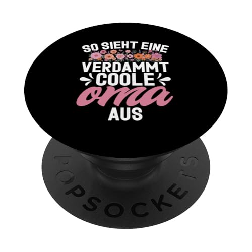 So SIeht Eine Verdammt Coole Oma Aus Muttertag Sprüche PopSockets Klebender PopGrip So SIeht Eine Verdammt Coole Oma Aus Muttertag Sprüche PopSockets Klebender PopGrip von Lustige Oma Sprüche Muttertagsgeschenk Omi Grandma