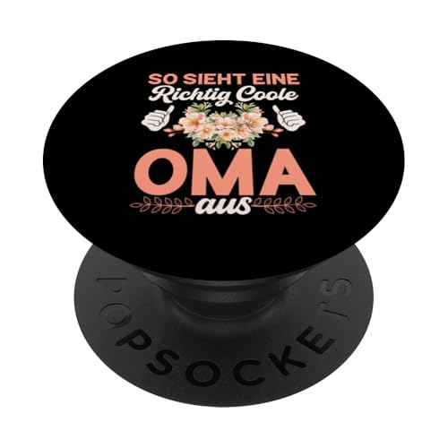 So Sieht Eine Coole Oma Aus Muttertag Sprüche Großmutter PopSockets Klebender PopGrip So Sieht Eine Coole Oma Aus Muttertag Sprüche Großmutter PopSockets Klebender PopGrip von Lustige Oma Sprüche Muttertagsgeschenk Omi Grandma