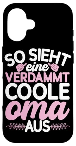 So Sieht Eine Verdammt Coole Oma Aus Muttertag Sprüche Hülle für iPhone 16 So Sieht Eine Verdammt Coole Oma Aus Muttertag Sprüche Hülle für iPhone 16 von Lustige Oma Sprüche Muttertagsgeschenk Omi Grandma