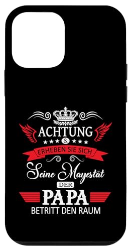 Achtung seine Majestät der Papa Vatertagsgeschenk Vatertags Hülle für iPhone 12 mini Achtung seine Majestät der Papa Vatertagsgeschenk Vatertags Hülle für iPhone 12 mini von Lustige Opa Großvater Papa Enkel Sprüche Geschenke