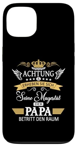 Achtung seine Majestät der Papa Vatertagsgeschenk Vatertags Hülle für iPhone 13 Achtung seine Majestät der Papa Vatertagsgeschenk Vatertags Hülle für iPhone 13 von Lustige Opa Großvater Papa Enkel Sprüche Geschenke