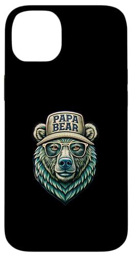 Papa Bär Shirt Vatertag - Vatertagsgeschenk Opa Papa Bear Hülle für iPhone 14 Plus Papa Bär Shirt Vatertag - Vatertagsgeschenk Opa Papa Bear Hülle für iPhone 14 Plus von Lustige Papa Bär Tshirts Vatertagsgeschenk Opa