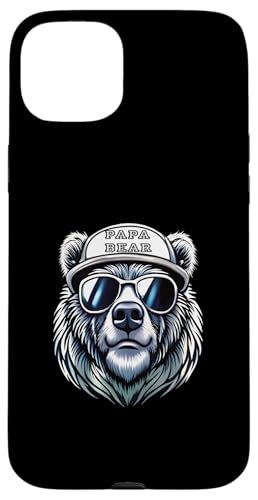 Papa Bär Shirt Vatertag - Vatertagsgeschenk Opa Papa Bear Hülle für iPhone 15 Plus Papa Bär Shirt Vatertag - Vatertagsgeschenk Opa Papa Bear Hülle für iPhone 15 Plus von Lustige Papa Bär Tshirts Vatertagsgeschenk Opa