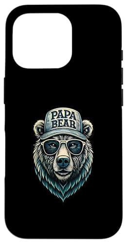 Papa Bär Shirt Vatertag - Vatertagsgeschenk Opa Papa Bear Hülle für iPhone 16 Pro Papa Bär Shirt Vatertag - Vatertagsgeschenk Opa Papa Bear Hülle für iPhone 16 Pro von Lustige Papa Bär Tshirts Vatertagsgeschenk Opa