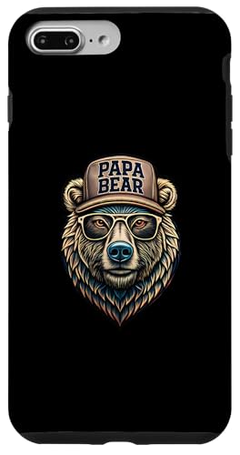Papa Bär Shirt Vatertag - Vatertagsgeschenk Opa Papa Bear Hülle für iPhone 7 Plus/8 Plus Papa Bär Shirt Vatertag - Vatertagsgeschenk Opa Papa Bear Hülle für iPhone 7 Plus/8 Plus von Lustige Papa Bär Tshirts Vatertagsgeschenk Opa