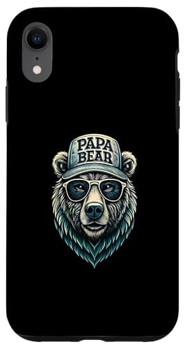 Papa Bär Shirt Vatertag - Vatertagsgeschenk Opa Papa Bear Hülle für iPhone XR Papa Bär Shirt Vatertag - Vatertagsgeschenk Opa Papa Bear Hülle für iPhone XR von Lustige Papa Bär Tshirts Vatertagsgeschenk Opa