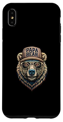 Papa Bär Shirt Vatertag - Vatertagsgeschenk Opa Papa Bear Hülle für iPhone XS Max Papa Bär Shirt Vatertag - Vatertagsgeschenk Opa Papa Bear Hülle für iPhone XS Max von Lustige Papa Bär Tshirts Vatertagsgeschenk Opa