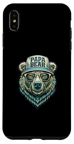 Papa Bär Shirt Vatertag - Vatertagsgeschenk Opa Papa Bear Hülle für iPhone XS Max Papa Bär Shirt Vatertag - Vatertagsgeschenk Opa Papa Bear Hülle für iPhone XS Max von Lustige Papa Bär Tshirts Vatertagsgeschenk Opa