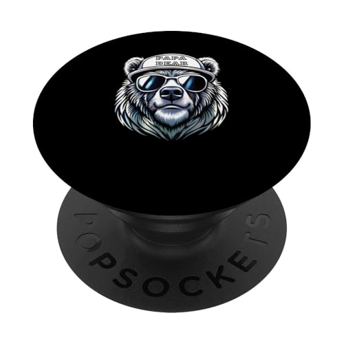 Papa Bär Shirt Vatertag - Vatertagsgeschenk Opa Papa Bear PopSockets Klebender PopGrip Papa Bär Shirt Vatertag - Vatertagsgeschenk Opa Papa Bear PopSockets Klebender PopGrip von Lustige Papa Bär Tshirts Vatertagsgeschenk Opa