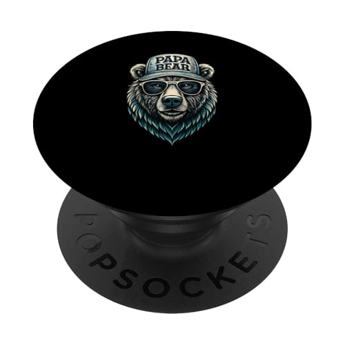Papa Bär Shirt Vatertag - Vatertagsgeschenk Opa Papa Bear PopSockets Klebender PopGrip Papa Bär Shirt Vatertag - Vatertagsgeschenk Opa Papa Bear PopSockets Klebender PopGrip von Lustige Papa Bär Tshirts Vatertagsgeschenk Opa