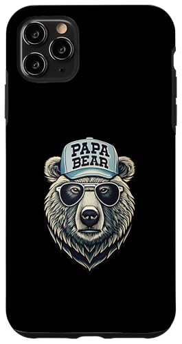 Papa Shirt Vatertag - Vatertagsgeschenk Vatertag Papa Bear Hülle für iPhone 11 Pro Max Papa Shirt Vatertag - Vatertagsgeschenk Vatertag Papa Bear Hülle für iPhone 11 Pro Max von Lustige Papa Bär Tshirts Vatertagsgeschenk Opa