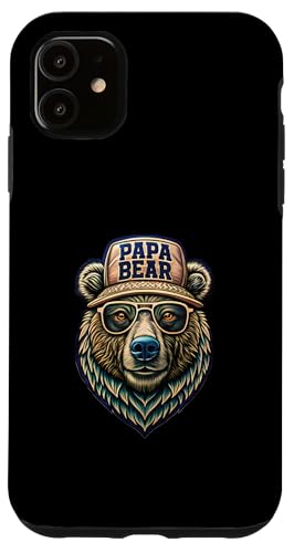 Papa Shirt Vatertag - Vatertagsgeschenk Vatertag Papa Bear Hülle für iPhone 11 Papa Shirt Vatertag - Vatertagsgeschenk Vatertag Papa Bear Hülle für iPhone 11 von Lustige Papa Bär Tshirts Vatertagsgeschenk Opa