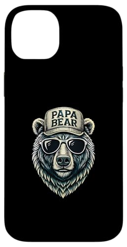 Papa Shirt Vatertag - Vatertagsgeschenk Vatertag Papa Bear Hülle für iPhone 14 Plus Papa Shirt Vatertag - Vatertagsgeschenk Vatertag Papa Bear Hülle für iPhone 14 Plus von Lustige Papa Bär Tshirts Vatertagsgeschenk Opa
