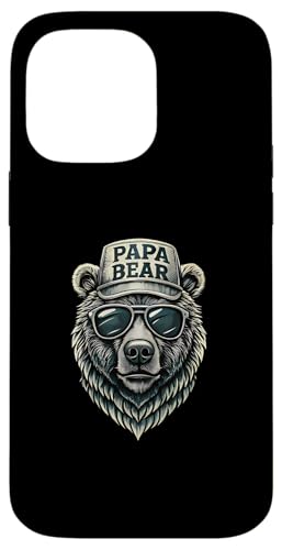 Papa Shirt Vatertag - Vatertagsgeschenk Vatertag Papa Bear Hülle für iPhone 14 Pro Max Papa Shirt Vatertag - Vatertagsgeschenk Vatertag Papa Bear Hülle für iPhone 14 Pro Max von Lustige Papa Bär Tshirts Vatertagsgeschenk Opa