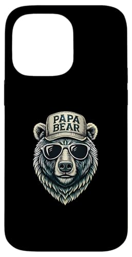 Papa Shirt Vatertag - Vatertagsgeschenk Vatertag Papa Bear Hülle für iPhone 14 Pro Max Papa Shirt Vatertag - Vatertagsgeschenk Vatertag Papa Bear Hülle für iPhone 14 Pro Max von Lustige Papa Bär Tshirts Vatertagsgeschenk Opa