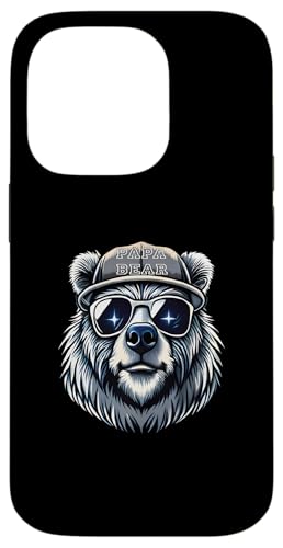 Papa Shirt Vatertag - Vatertagsgeschenk Vatertag Papa Bear Hülle für iPhone 14 Pro Papa Shirt Vatertag - Vatertagsgeschenk Vatertag Papa Bear Hülle für iPhone 14 Pro von Lustige Papa Bär Tshirts Vatertagsgeschenk Opa