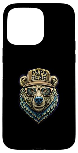 Papa Shirt Vatertag - Vatertagsgeschenk Vatertag Papa Bear Hülle für iPhone 15 Pro Max Papa Shirt Vatertag - Vatertagsgeschenk Vatertag Papa Bear Hülle für iPhone 15 Pro Max von Lustige Papa Bär Tshirts Vatertagsgeschenk Opa