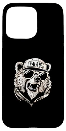 Papa Shirt Vatertag - Vatertagsgeschenk Vatertag Papa Bear Hülle für iPhone 15 Pro Max Papa Shirt Vatertag - Vatertagsgeschenk Vatertag Papa Bear Hülle für iPhone 15 Pro Max von Lustige Papa Bär Tshirts Vatertagsgeschenk Opa